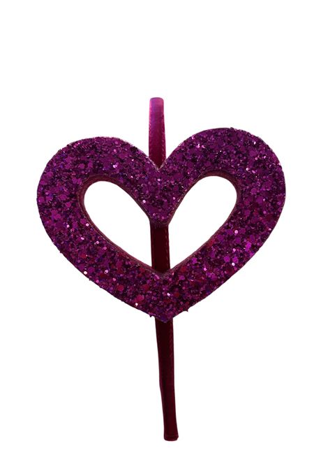 Cerchietto cuore glitter Rò Rò | CR.412 GLIT CUOREVI